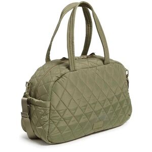 Vera Bradley Ultralight Medium Traveler Bag Sage/Olive Green